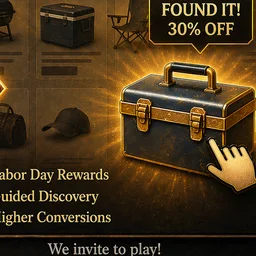 Toolbox reward icon representing Shopify Labor Day treasure hunt guide