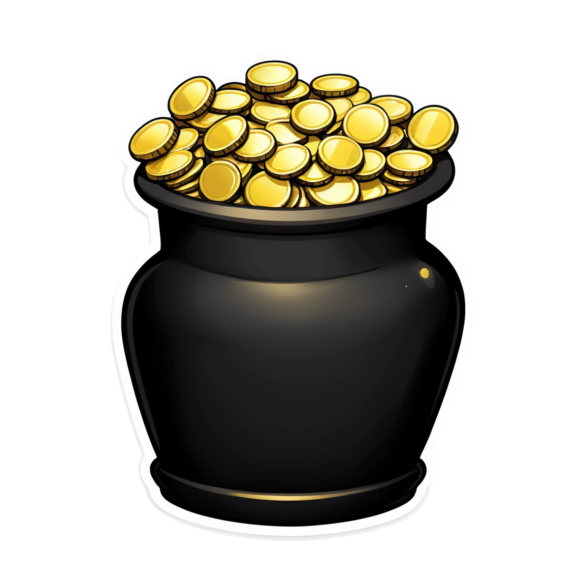 Shopify Easter Hunt - Iconic Sticker Pot of Gold