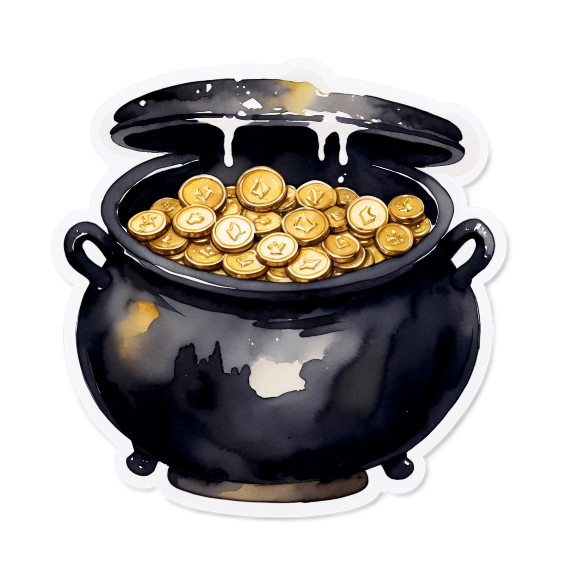 Shopify Easter Hunt - Iconic Sticker Pot of Gold