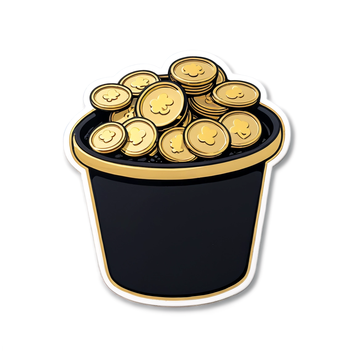 Shopify Easter Hunt - Iconic Sticker Pot of Gold
