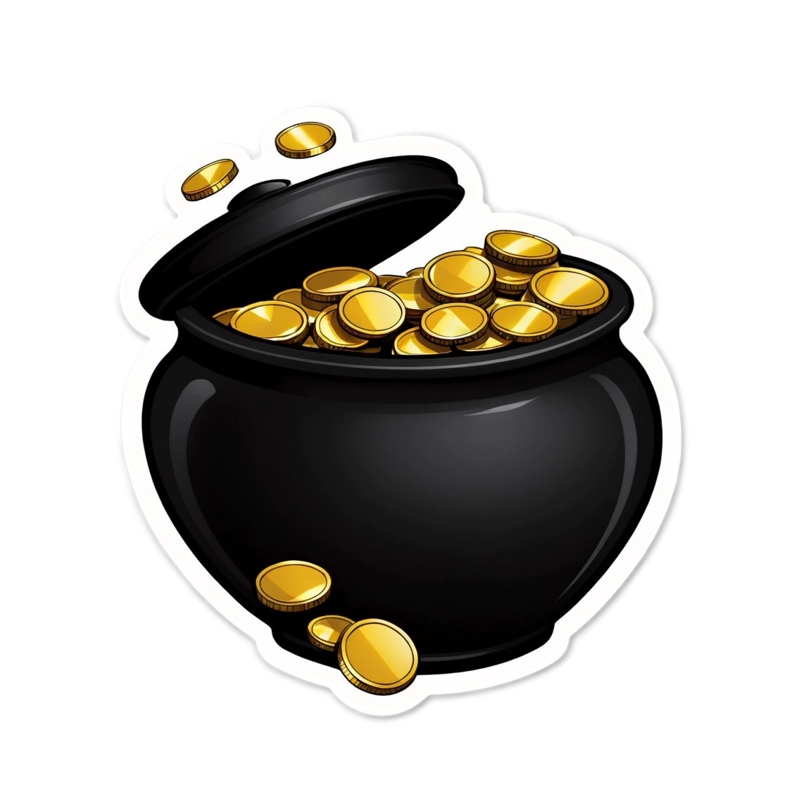 Shopify Easter Hunt - Iconic Sticker Pot of Gold