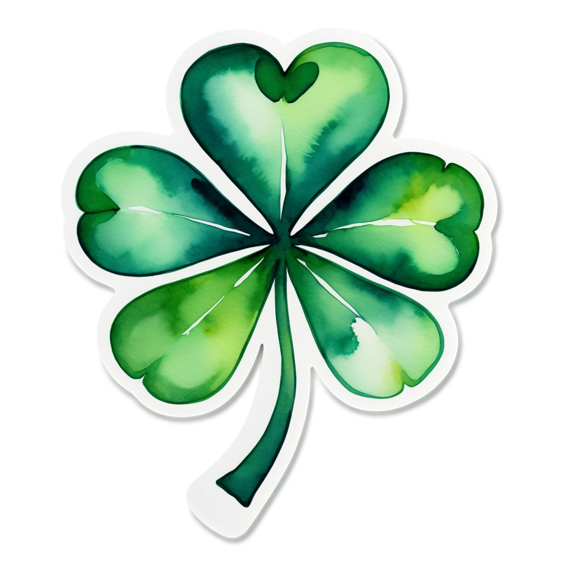 Shopify Easter Hunt - Watercolor Pastel Shamrock