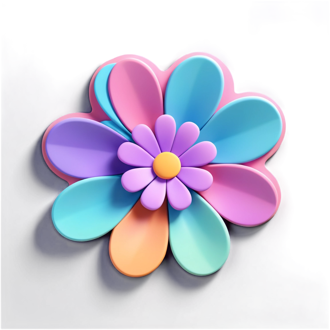 Shopify Easter Hunt - Claymorphism 3D Flower