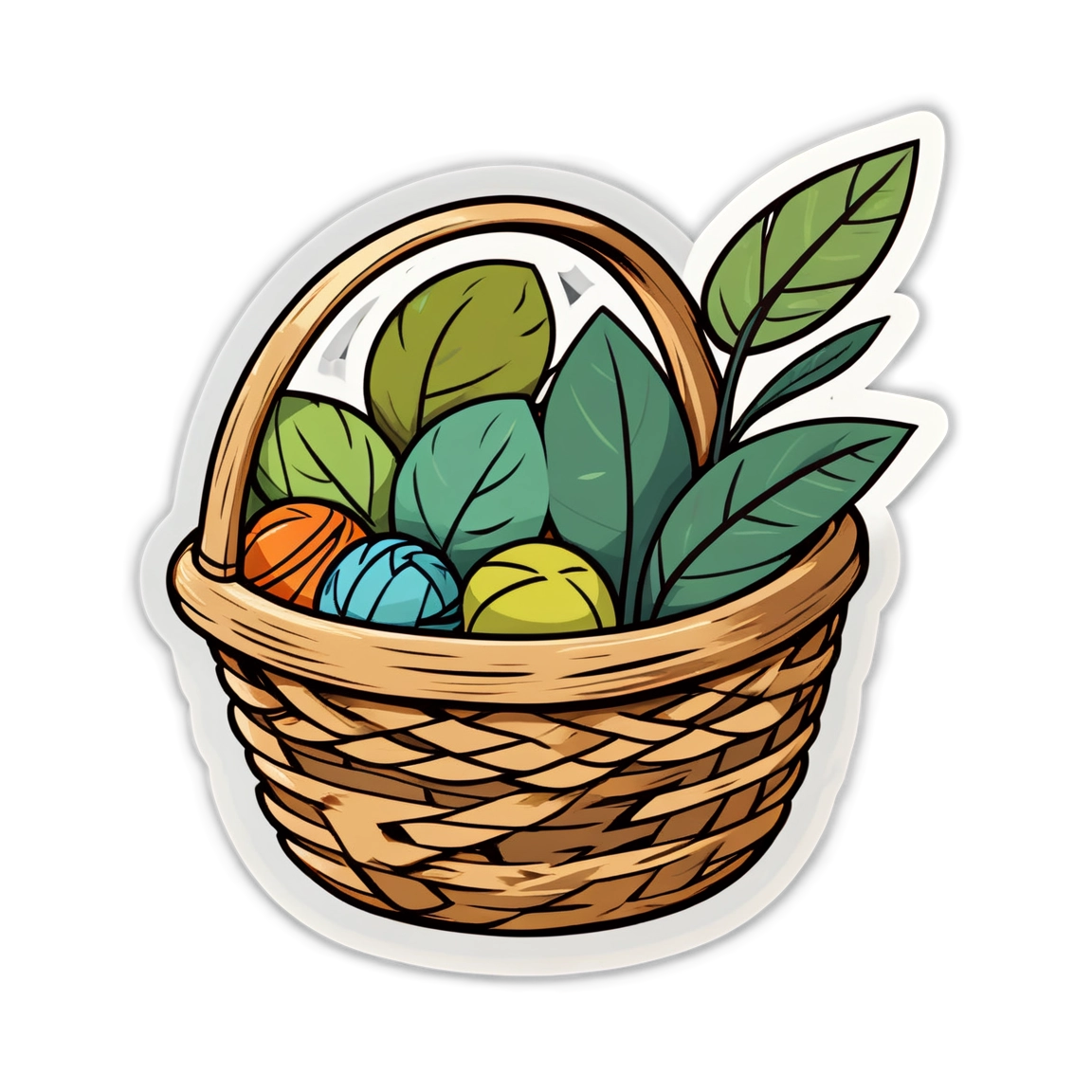 Shopify Easter Hunt - Organic Hand-Drawn Basket