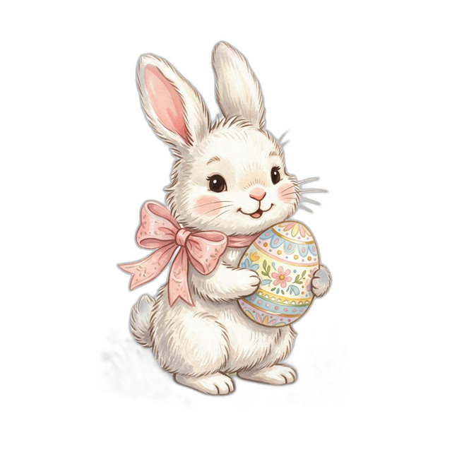 Shopify Easter Hunt - Classic Watercolor Bunny