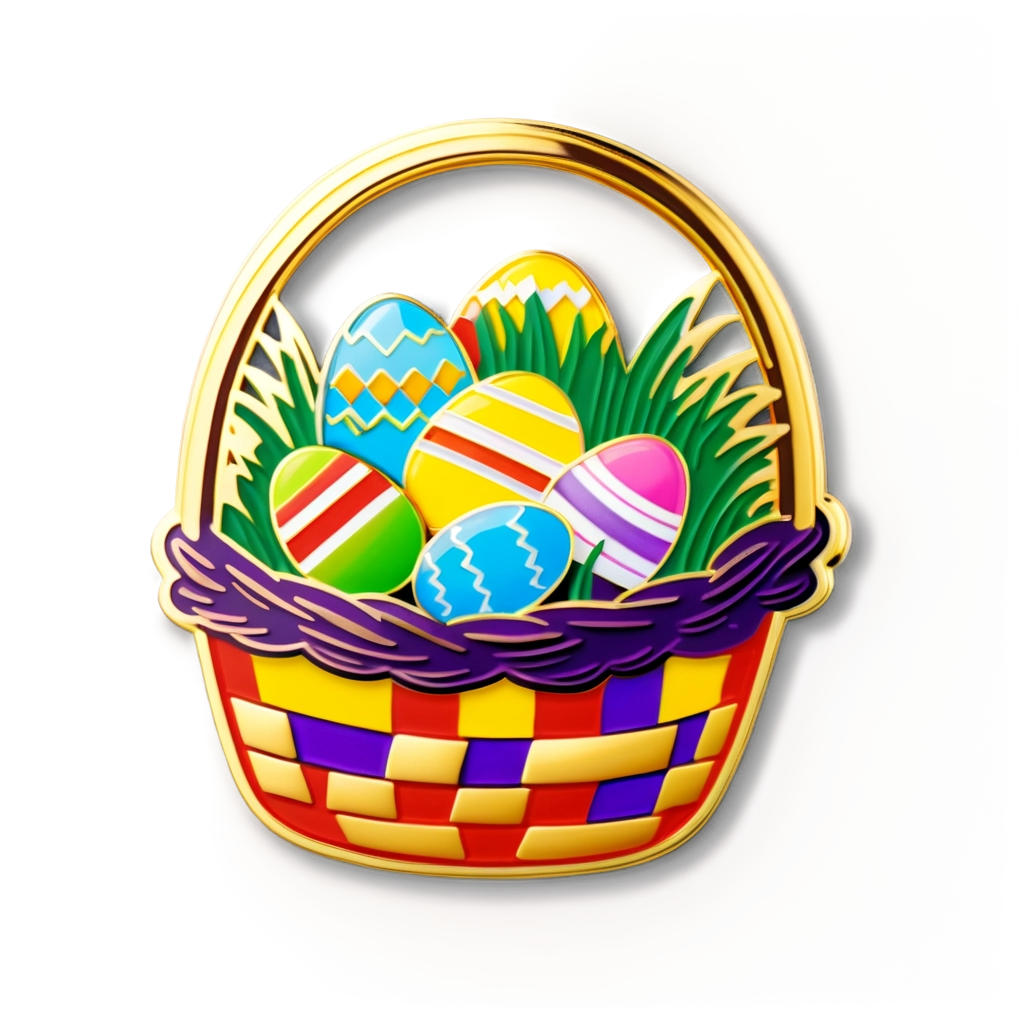 Shopify Easter Hunt - Enamel Pin Basket