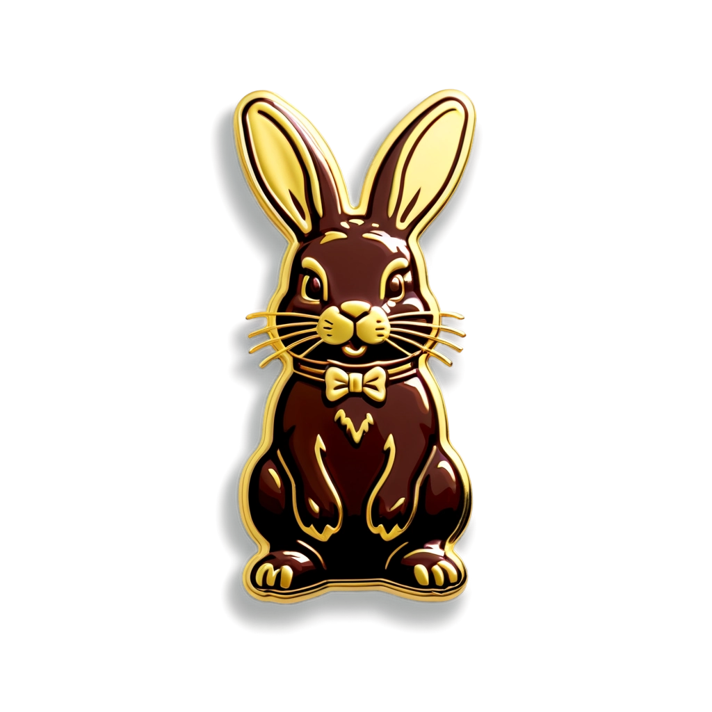 Shopify Easter Hunt - Enamel Pin Bunny