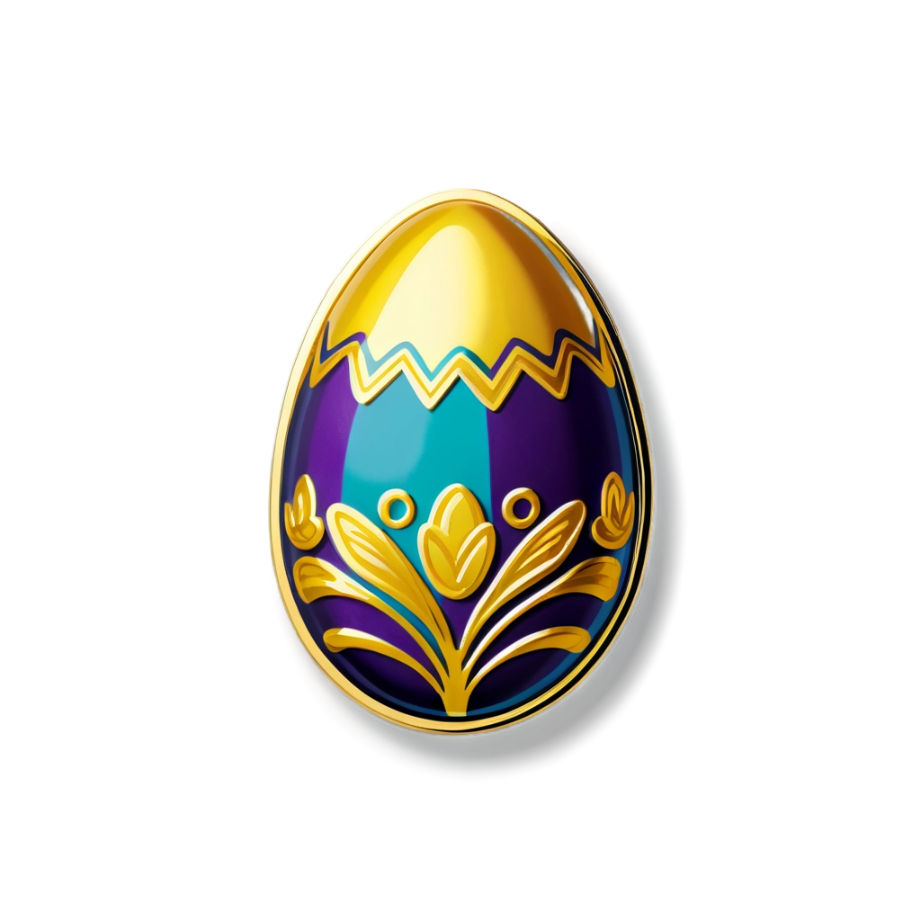 Shopify Easter Hunt - Enamel Pin Egg