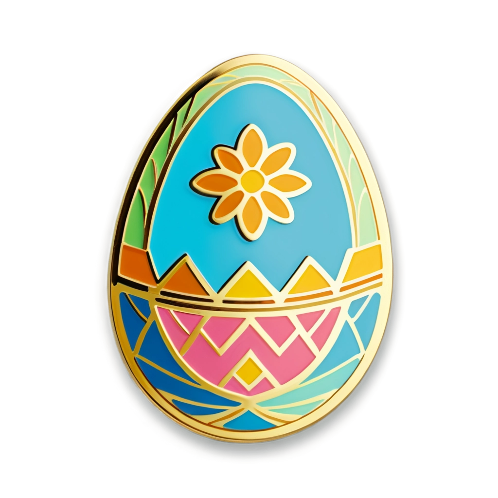 Shopify Easter Hunt - Enamel Pin Egg