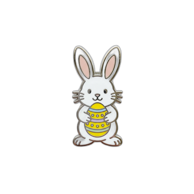 Shopify Easter Hunt - Enamel Pin Bunny