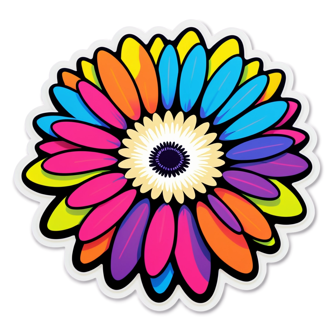 Shopify Easter Hunt - Pop Art Vector Flower